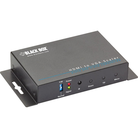 Black Box This Hdmi To Vga Scaler (avsc-hdmi-vga) Converts Digital Hdmi Video With Embedde