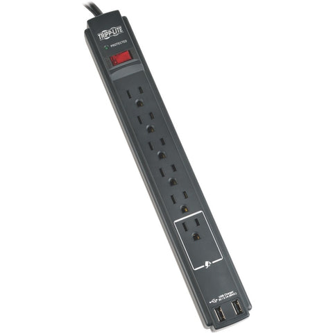 Eaton Tripp Lite Series Protect It  6-outlet Surge Protector, 6 Ft. (1.83 M) Cord, 990
