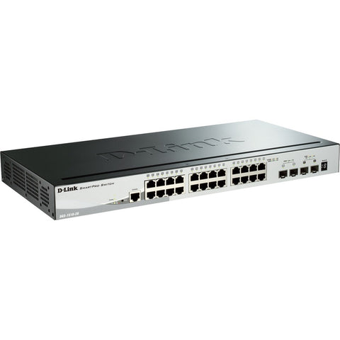 D-link Systems Switch - Dgs-1510-28x - 1u - Wired - Networking / Ports Qty: 28 - 10 Gigabit Eth