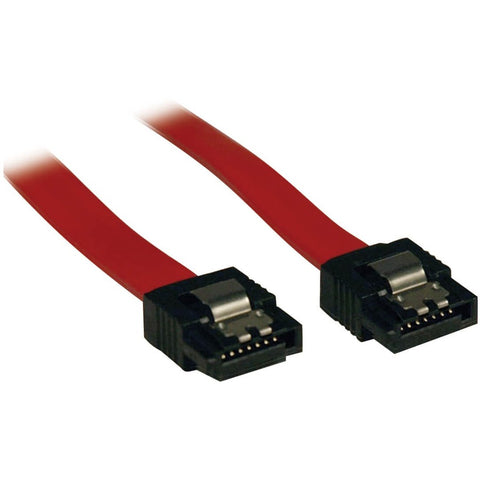 Eaton Tripp Lite Series Serial Ata (sata) Latching Signal Cable - 7 Pin Sata Straight