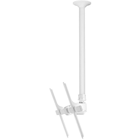 Atdec Pty Ltd Atdec Ceiling Mount For Large Display, Long Pole - Loads Up To 143lb - White - U
