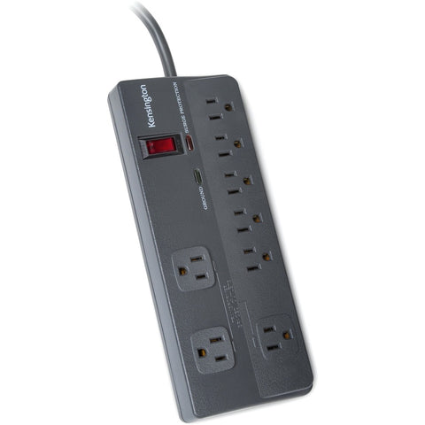Kensington Computer Guardian Premium 8 Surge Strip 8 Outlet