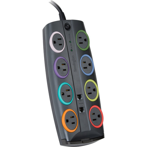 Kensington Computer Smartsockets Standard Adapter 8 Outlet 8