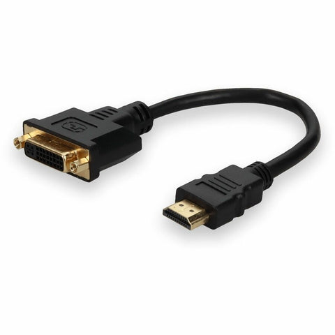 Add-on Addon Hdmi Male To Dvi-d Dual Link (24+1 Pin) Female Black Adapter Cable