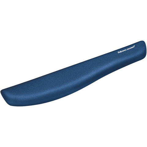 Fellowes, Inc. Plushtouch Keyboard Wrist Rest W/ Foamfusion-blue