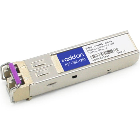 Add-on Addon Brocade (formerly) E1mg-cwdm80-1490 Compatible Taa Compliant 1000base-cwdm