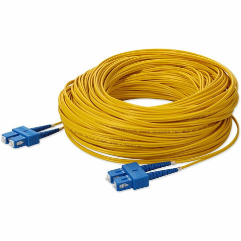 Add-on Addon 20m Sc To Sc Yellow Os2 Duplex Ofnr (riser-rated) Smf Fiber Patch Cable