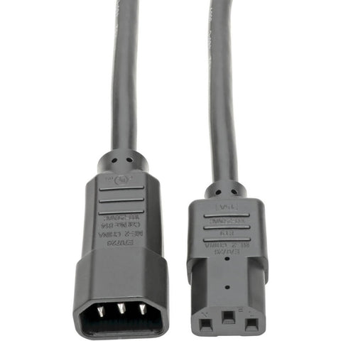 Eaton Power Cord - C13 - Female Left Gender - C14 - Male Right Gender - 3feet Length -