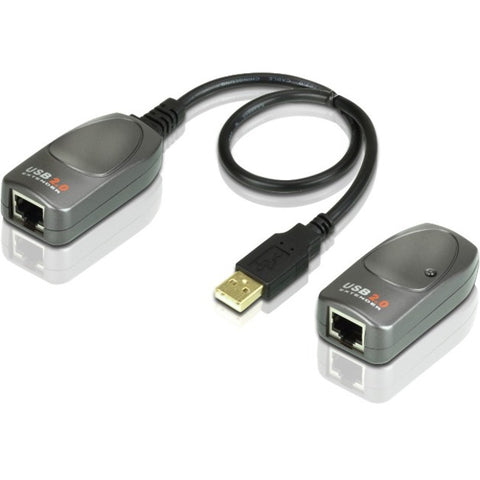 Aten Uce260 Can Easily Send The Usb Signals Via Cat.5/5e/6 Cable Up To 60 Meters (196