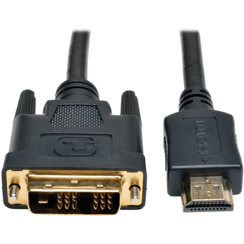 Eaton Hdmi Cable - Hdmi Left Connector - Male Left Gender - Dvi Right Connector - Male