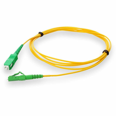 Add-on Addon 2m Alc To Asc Yellow Os2 Simplex Ofnr (riser-rated) Smf Fiber Patch Cable
