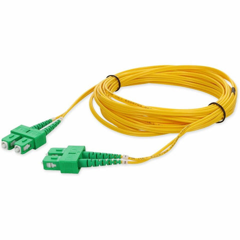 Add-on Addon 2m Asc To Asc Yellow Os2 Duplex Ofnr (riser-rated) Smf Fiber Patch Cable