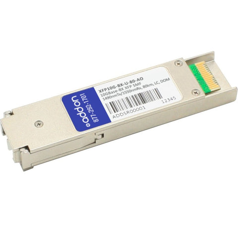 Add-on Addon Msa Compliant Compatible Taa Compliant 10gbase-bx Xfp Transceiver (smf, 12