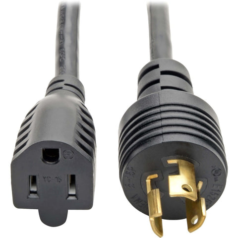 Eaton Tripp Lite Series Power Cord Adapter, Nema 5-15r To Nema L5-15p - Heavy-du