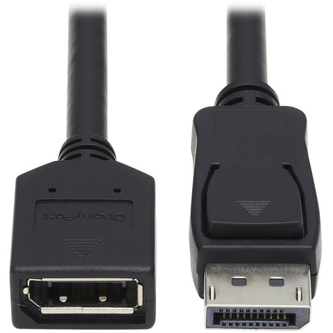 Eaton Tripp Lite Series Displayport Extension Cable With Latch, 4k @ 60 Hz, Hdcp