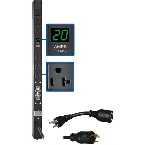 Eaton Tripp Lite Series 2kw Single-phase Local Metered Pdu, 100-127v Outlets (6
