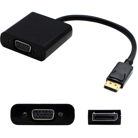 Add-on Addon 8in Dp To Vga M/f Black Adapter