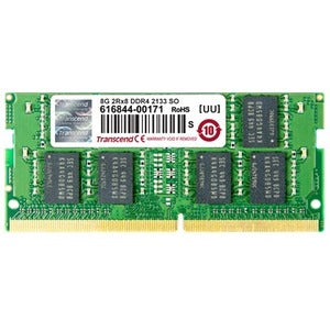Transcend Information 8gb Ddr4 2133 Unbuffered Non-ecc So-dimm 1.2v 2rx8 260pin (512mx8 / Cl = 15)