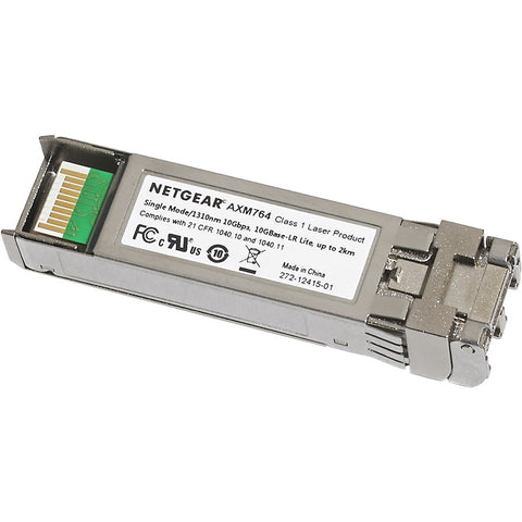 Netgear Transceiver - 10gbps - 10 Gigabit Ethernet - Wired - Sfp+ - 2km - 10 Gigabit Eth