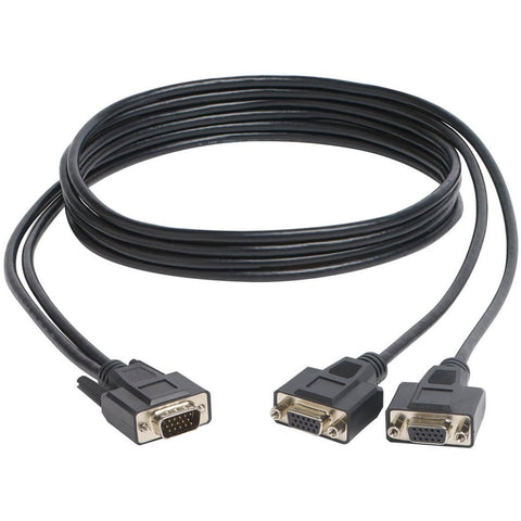 Eaton Tripp Lite Series High Resolution Vga Monitor Y Splitter Cable (hd15 M To
