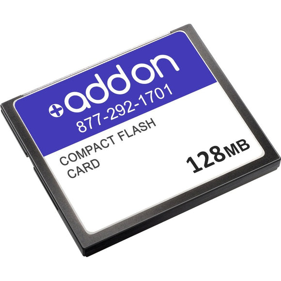 Add-on Addon Cisco Mem3800-64u128cf Compatible 128mb Factory Original Compact Flash Upg