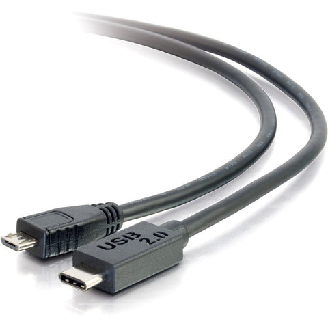 C2g This Usb 2.0 Usb-c To Usb-micro B Cable Is The Perfect Solution For Connecting A