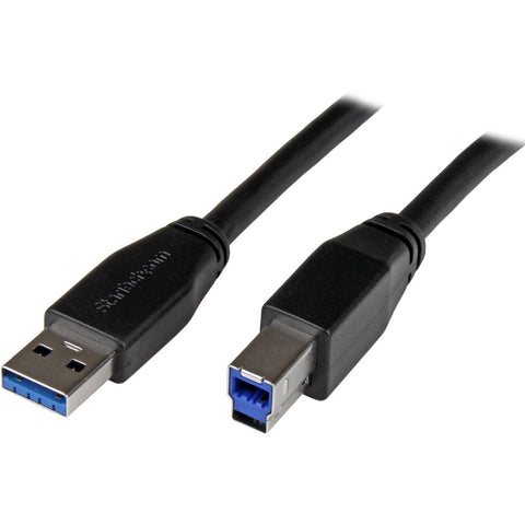 Startech Connect Usb 3.0 Devices Up To 10m Away, With No Signal Loss - Usb 3.0 A To B Cab
