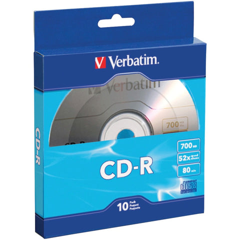 Verbatim Americas Llc Cd-r 700mb 52x 10pk Bulk Box