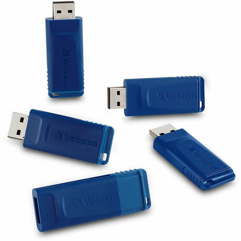 Verbatim Americas Llc 8gb Usb Flash Drive  5pk  Blue