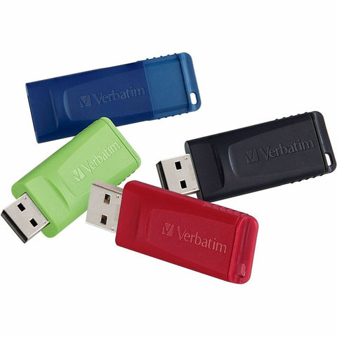 Verbatim Americas Llc 16gb Store N Go Usb Flash Drive - 4pk