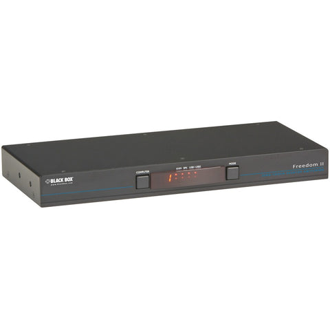 Black Box Kv0004a-r2 Freedom Ii Km Switch With Glide And Switch Mouse Switching