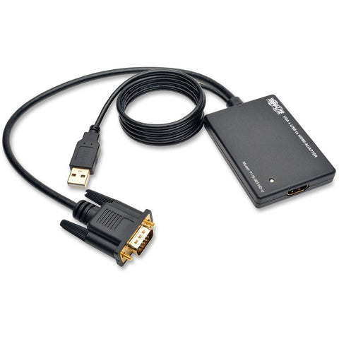 Eaton Tripp Lite Series Vga To Hdmi Active Adapter Cable With Audio And Usb Powe