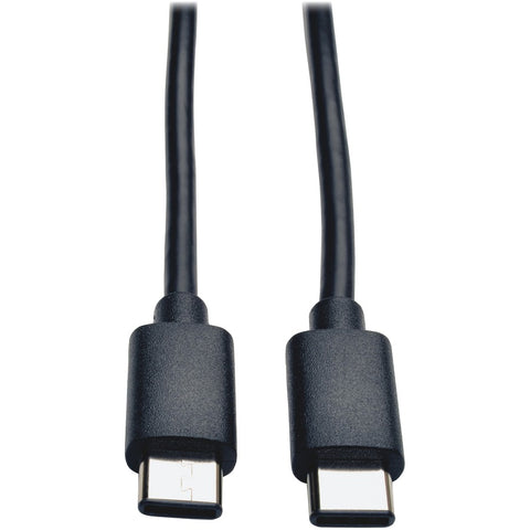 Eaton Tripp Lite Series Usb-c 60w Charging Cable - Usb-c Left Connector - Male Left Ge