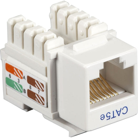 Black Box Cat5e Keystone Jack - Unshielded, Rj45,