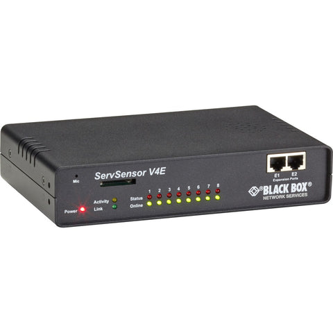 Black Box An Eight Port Environmental Monitoring System Hub That Comes With Two Expansion