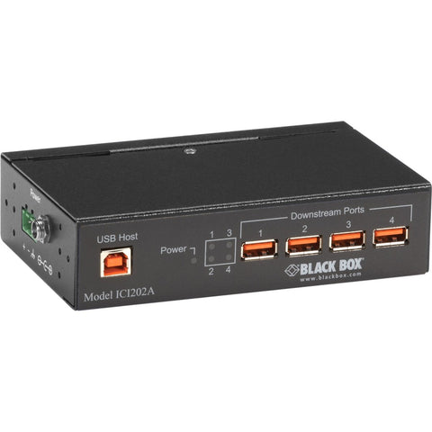 Black Box Industrial Usb 2.0 Hub With Isolation - 4-port