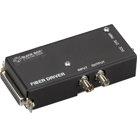 Black Box Extend Async Rs232 Data Beyond The 50 Ft Limitation Using Multimode Fiber At Dat