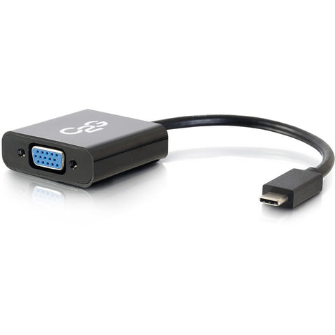 C2g Adapter Converter - Usb-c Left Connector - Male Left Gender - Vga Right Connecto