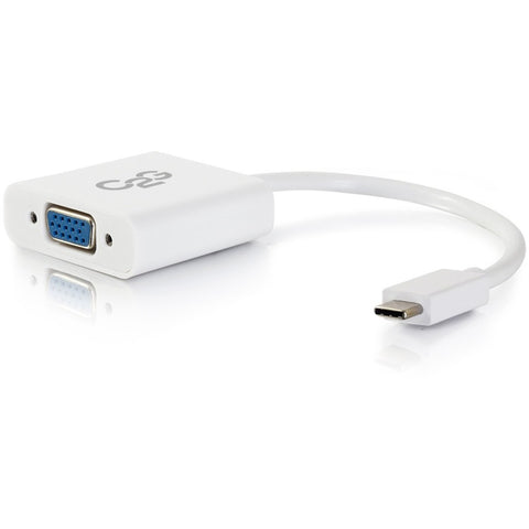C2g Adapter Converter - Usb-c Left Connector - Male Left Gender - Vga Right Connecto