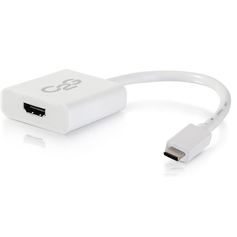 C2g Usb C To Hdmi Audio Video Adapter White