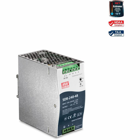 Trendnet Inc Power Supply - 100-240 V Ac, 50/60 Hz, 1.8 A 125-370 V Dc - Power / Provided (w)