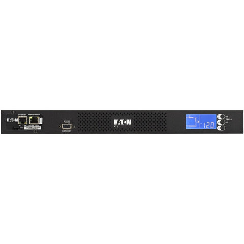 Eaton Ats Rack Pdu, 1u, (2) 5-20p Input, 1.92 Kw Max, 120 V, 16 A, 6 Ft Cord, Si
