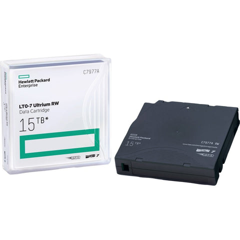 Hewlett Packard Enterprise Hpe Lto-7 Ultrium 15tb Rw Data Cartridge - Hpe Lto Ultrium Cartridges Provide Re