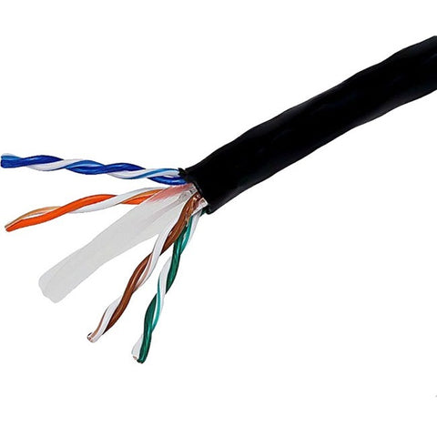Monoprice, Inc. 1000ft Cat6 Utp Solid, Cmr), Black