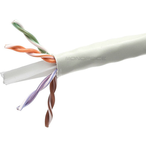 Monoprice, Inc. 1000ft Cat 6 Utp, Solid, (cmp), White