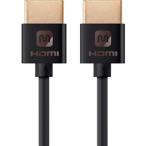 Monoprice, Inc. 6ft Slim  High Speed Hdmi Black