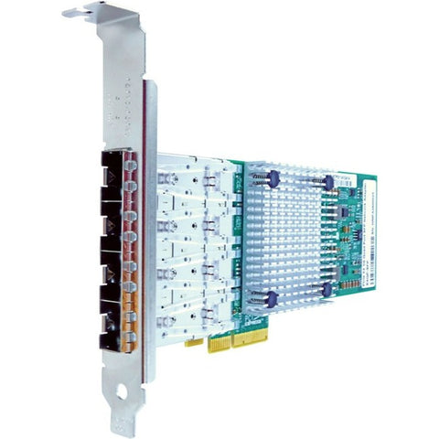 Axiom 1gbs Quad Port Sfp Pcie X4 Nic Card - Pcie-4sfp-ax - Provide Connectivity