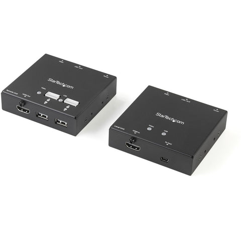 Startech Extend 1080p Video And Four Usb Peripheral Devices To A Remote Location Over Sta
