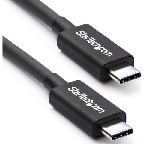 Startech 50cm (1.6ft) Passive Thunderbolt 3 Cable - Delivers Consistent 40 Gbps Performan