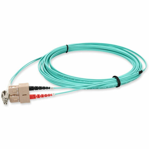 Add-on Addon 1m Sc To Lc Orange Om2 Duplex Ofnr (riser-rated) Fiber Patch Cable